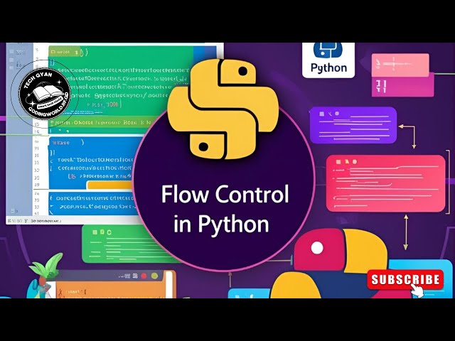 Flow Control in Python: If-Else, Loops & Control Statements Explained! 🚀🐍