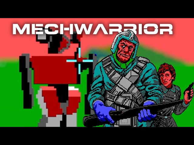 Revisiting the Original MechWarrior (MSDOS, 1989)