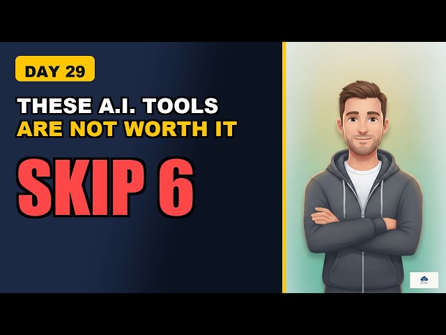6 AI Tools That Are NOT Worth It in 2026 (Cancel These)