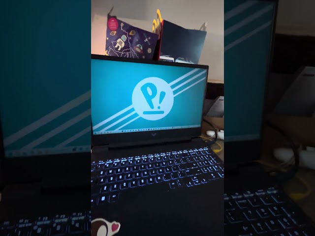 both windows 11 and Pop!_OS at once using laptop (real) (viral)