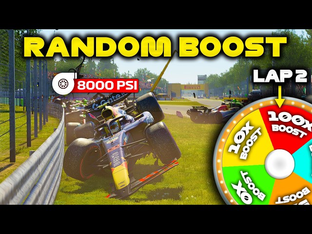 F1 25 But Every Lap The Boost Is Randomized