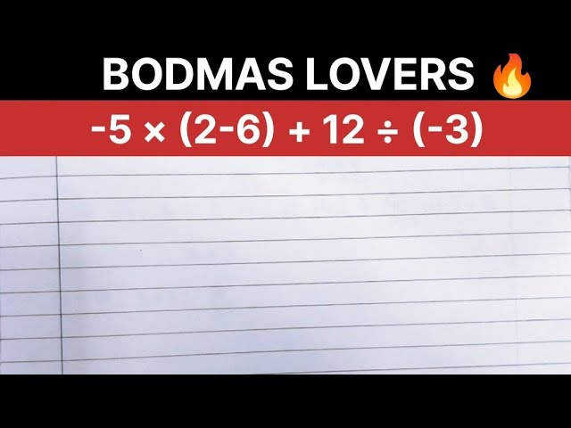 Basic BODMAS Rule Explained | Easy Maths Tricks for Beginners |