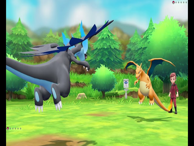 Pokemon Lets Go Eevee - Master Trainer Charizard