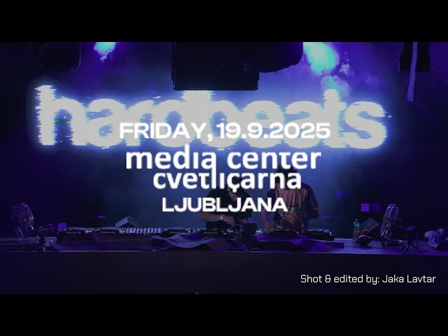 TineX B2B Brtinzz @ HardBeats Festival 3rd Anniversary | Cvetličarna, Ljubljana | 19.9.2025