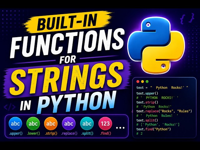 Strings- Builtin functions in Python, slicing, concatenation, len(), max(), min(), comparison