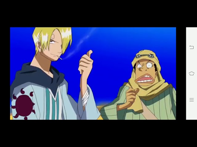 One Piece Tagalog - Luffy vs Crocodile part1