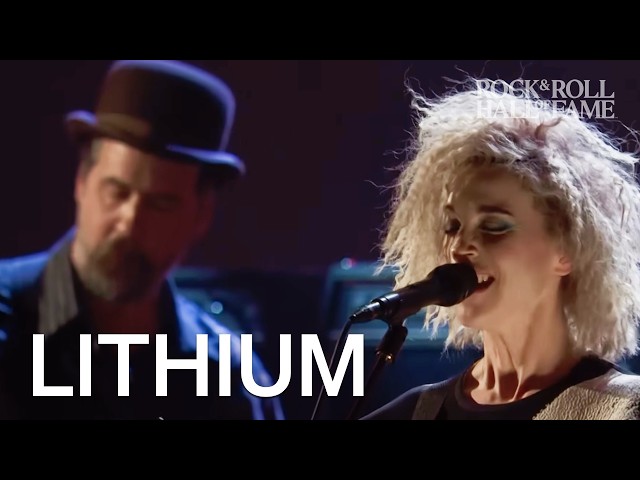 Nirvana with St. Vincent Perform "Lithium" | Rock Hall 2014 Induction