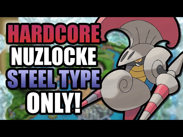 Pokémon Black 2 Hardcore Nuzlocke - Steel Types Only! (No items, No overleveling)