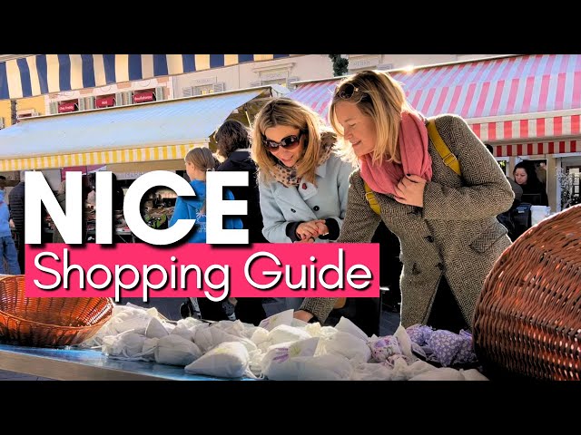 Shopping in Nice, France 🇫🇷: 20 Best Places in the Old Town & New Town