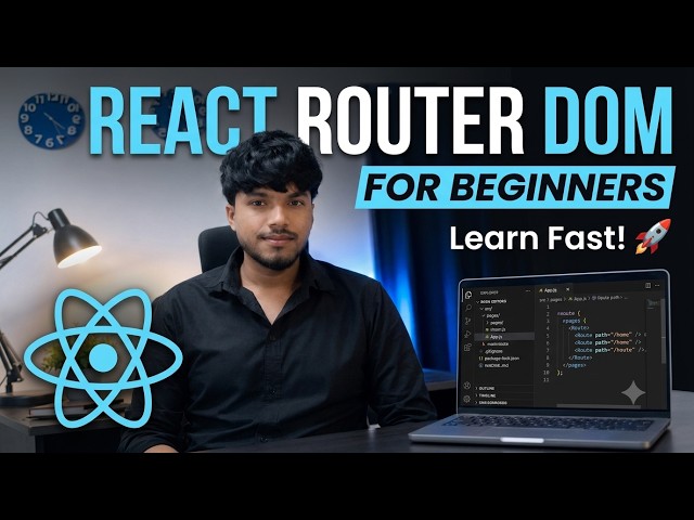 React Router DOM Tutorial in Hindi 🔥 | Multiple Pages in React | Beginner Friendly