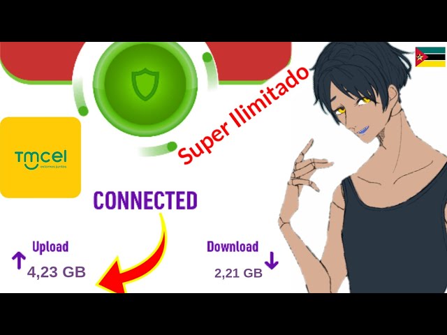 Stark VPN  é Ilimitado e Rapido em Moçambique