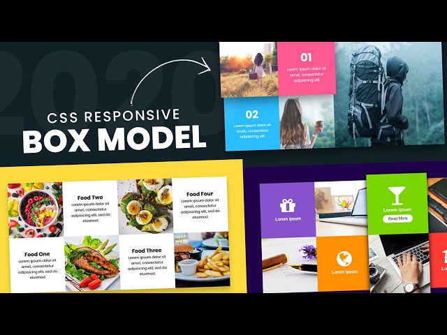 CSS Responsive Web Design Grid | Advanced CSS3 Box Model