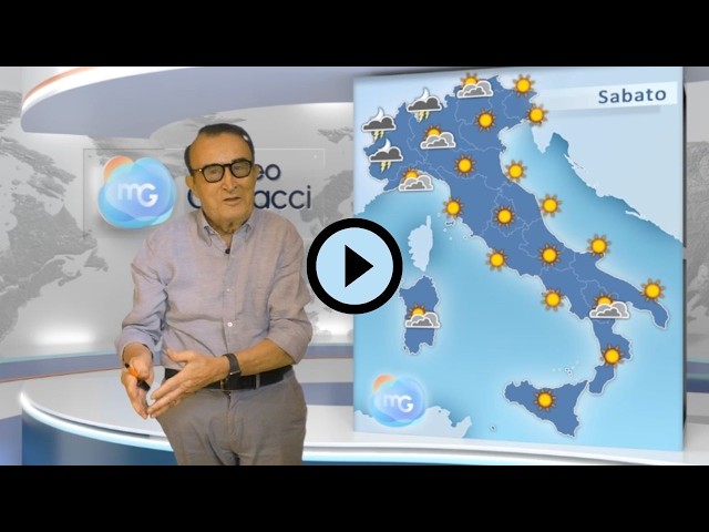 Weather forecast for Saturday, July 25. Nice weather, scattered thunderstorms