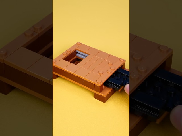Building A LEGO Trap Bridge! #lego #legomoc #minecraft