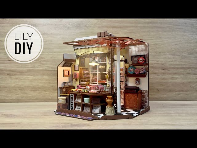 Henry's Chocolate-How to set up a Chocolate Shop?DIY Miniature Rolife Dollhouse Kit Satisfying Video
