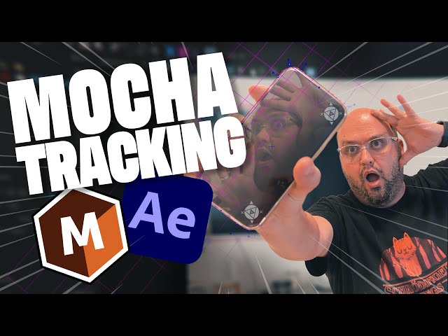 🔥Tutorial - MOTION TRACK  & Replace Screens with MOCHA AE in AFTER EFFECTS!!!🤯