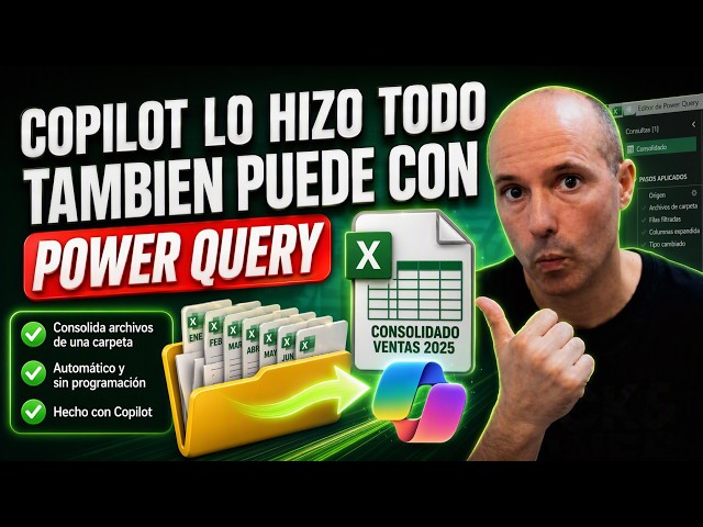 🚀 COPILOT creates a complete POWER QUERY for you in minutes