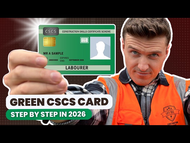 Green CSCS Card Explained Properly (2026)
