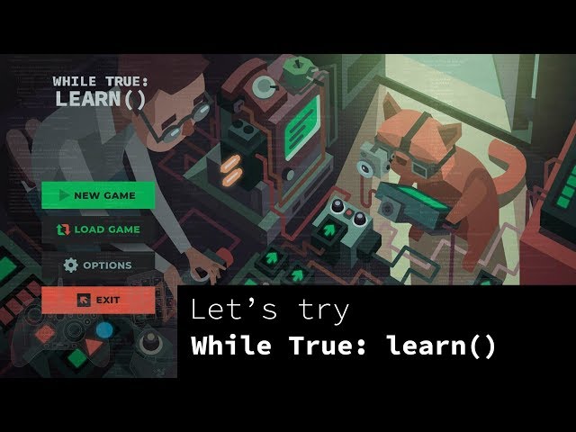 While True: learn() - game that teaches you machine learning concepts