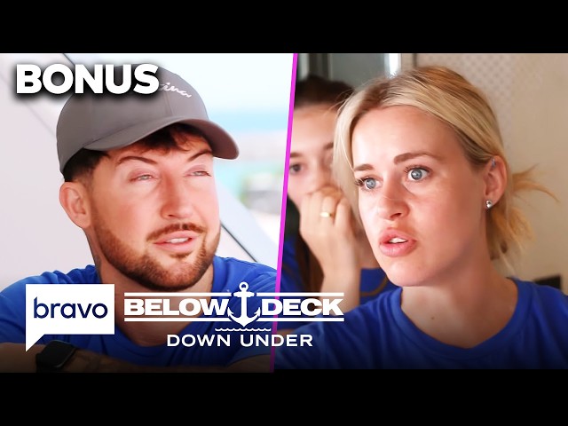 Alesia Harris Shuts Down Mike Durrant's Texting Gossip | Below Deck Down Under (S4 E6) | Bravo