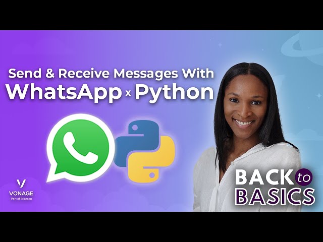 Send & Receive WhatsApp Messages With Python