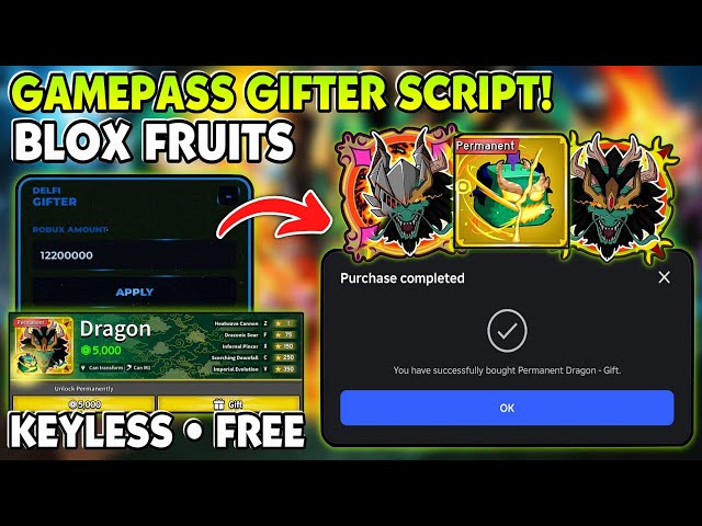 [BEST🐲] GamePass Gifter Script Blox Fruits Script! 🔥 | NO KEY • UNDETECTED • OVERPOWERED