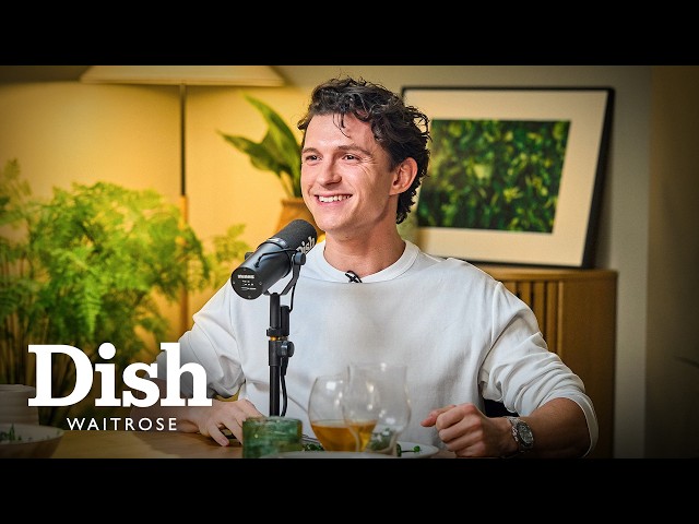 Tom Holland LOVES Our Halloumi and Padrón Pepper Skewers | Part 1 | Dish Podcast | Waitrose