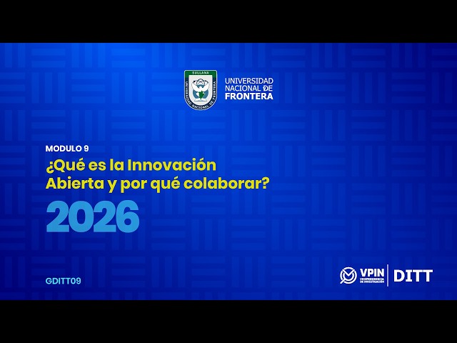 GDITT09 - ¿Qué es la Innovación Abierta y por qué colaborar?