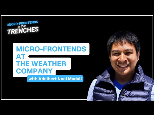 Micro-frontends in @Vercel with The Weather Company