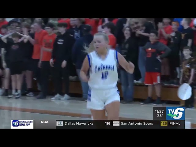 WLUC Late News Sports 3-12-25 High School Girls Basketball Regional Finals Highlights