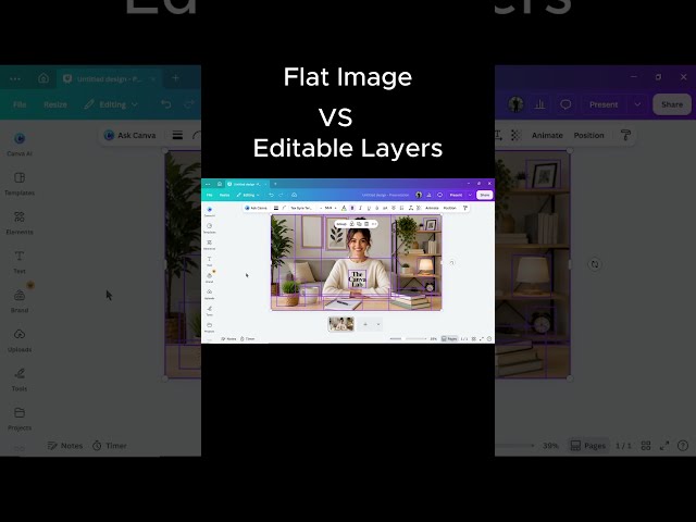 Flat Image vs Editable Image | The Difference Is INSANE!