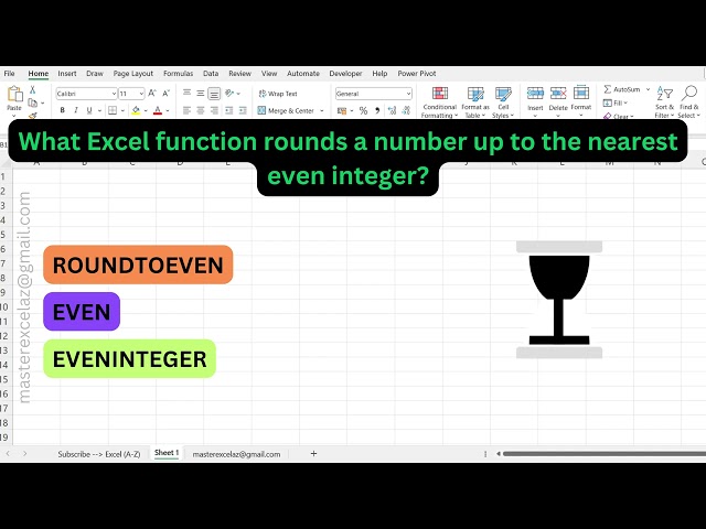 #246 - Excel formula question and answer
