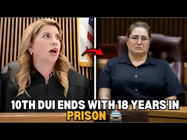 Woman Receives 18-Year Prison Sentence After 10th DUI Conviction