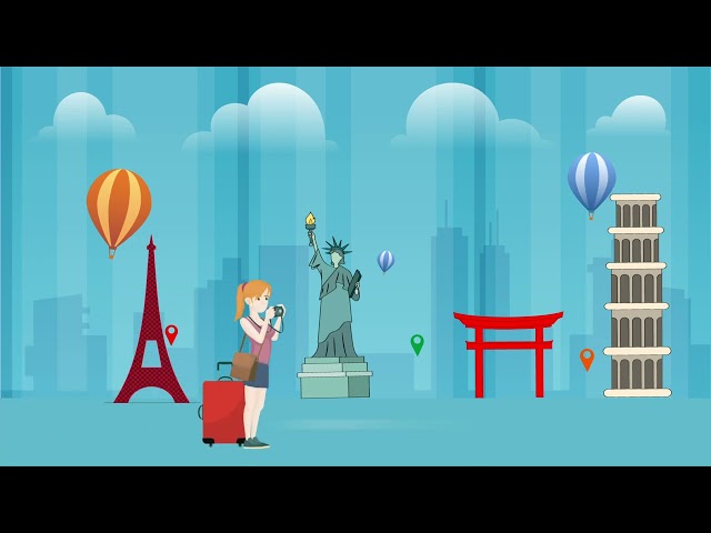 Tour and Travel Explainer Video || After Effects 
