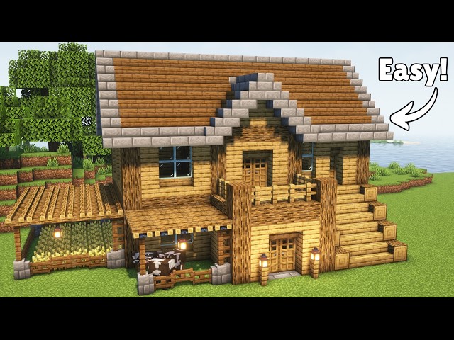 Minecraft Easy Starter House