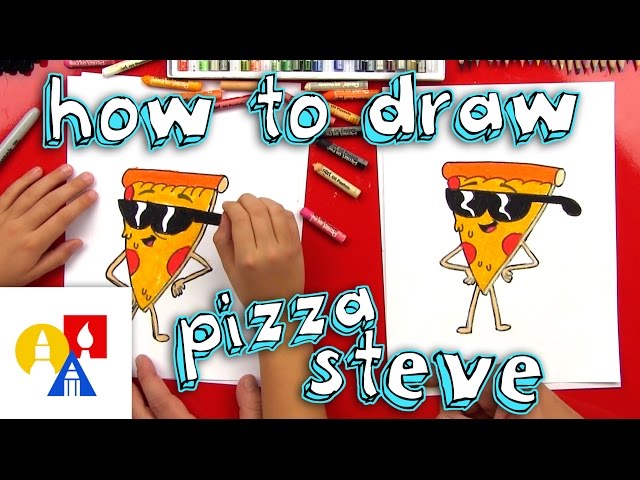 How To Draw Pizza Steve