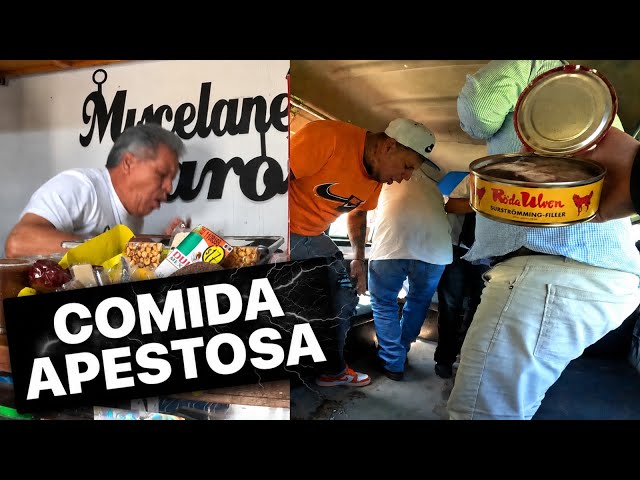 Eating the Smelliest Food in the World Inside a Van (PRANK)