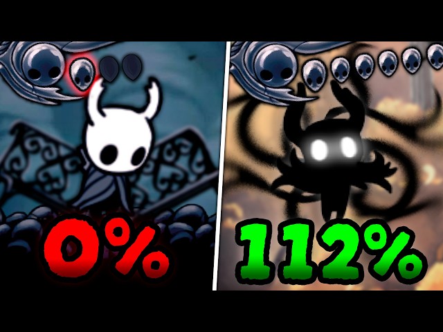 Completé Hollow Knight al 112% en ALMA DE ACERO, Esto fue lo que Ocurrió