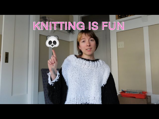TEST KNIT VLOG *yikes*