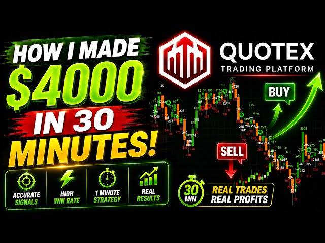 100% WIN RATE? 🚨 ProTm Freedom Algorithm for Quotex (1 Min & 5 Min Live Strategy)