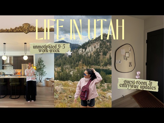 getting through a 9-5 unmotivated week working remote in utah