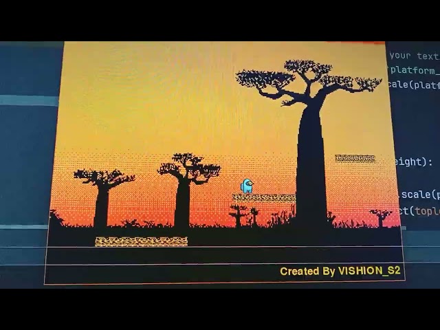Platformer game made in Python using pygame library.
