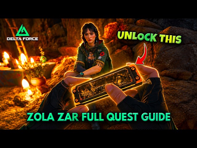 How to Unlock the Interactive Harmonica in Delta Force | Zola Zar Quest Full Guide