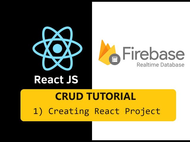 React-Firebase 1 : Creating React folder