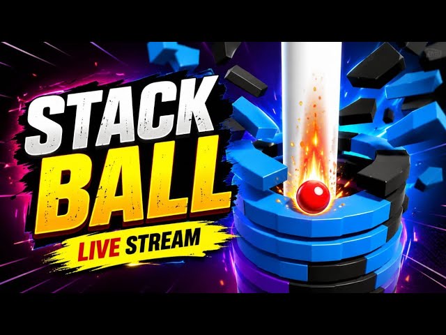 Stack Ball 🔴 Hindi Live#StackBall #Live #youtube ☠️🔥 | Part 4