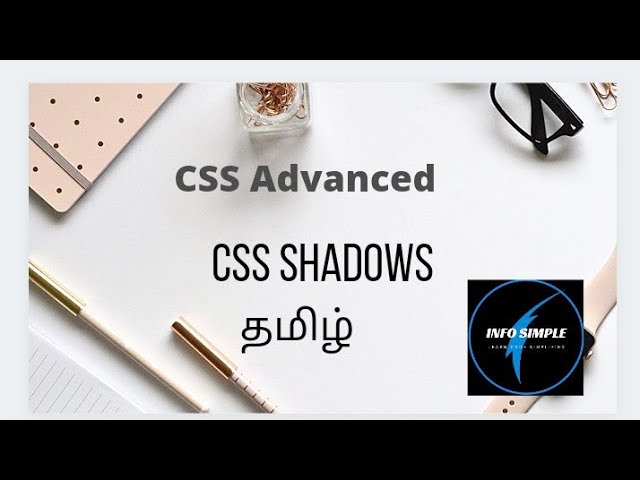 CSS Shadow effects in tamil - CSS Tutorial for beginners in tamil - Web development in tamil-Youtube