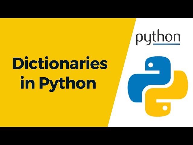 Python Tutorial 14 - Dictionaries in Python