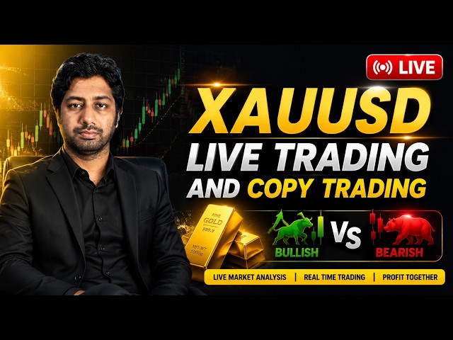 LIVE XAUUSD Trading | Best COPY Trading |  Gold Market Live Analysis