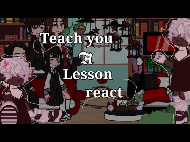🧑‍🏫📝Teach you a lesson react ( português/English ) 📝