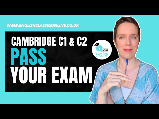 Pass Cambridge C1 Advanced & C2 Proficiency | Advanced English Lessons & Exam Preparation
